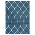 Pisos 7 x 9 ft. Morocco Trellis Area Rug, Blue PI1707142